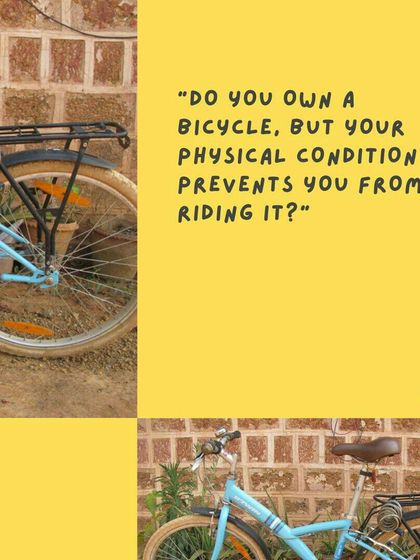 If you own a bicycle but a physical condition makes it hard to ride, we can help. We explore solutions to get you back on two wheels.