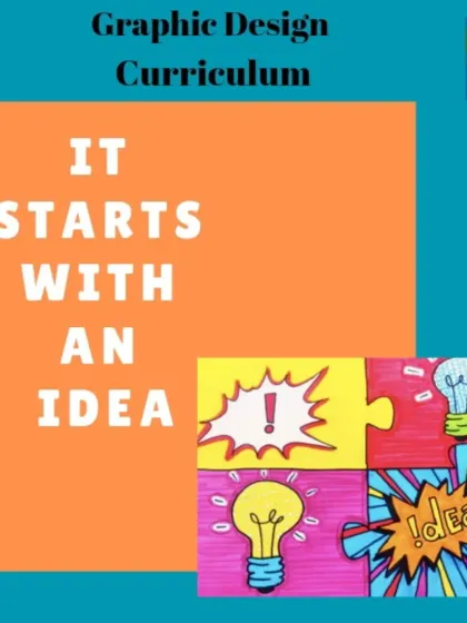 Our Graphic Design curriculum starts with an idea. We teach students how to brainstorm and visualize concepts before bringing them to life on paper and screen.