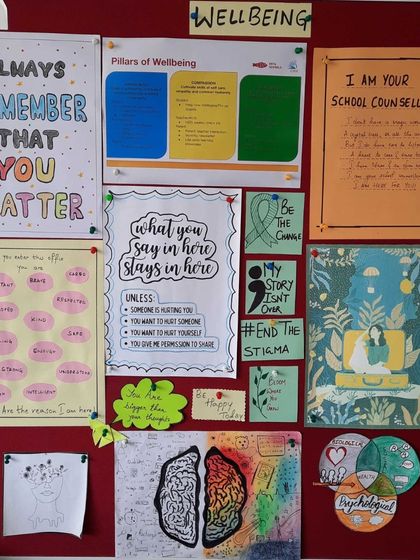 We provide a supportive community for our students' mental well-being, with access to counselors and spaces to share and connect. Your well-being matters.