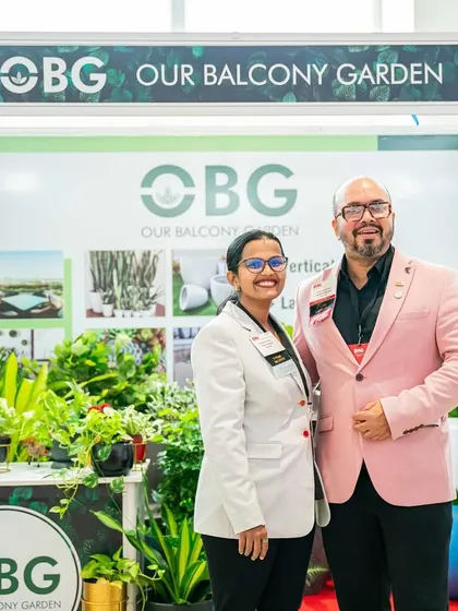 This is us, Poornima and Prajwal, the husband-and-wife team behind Our Balcony Garden. We started this journey together, and our passion is helping you create your own green oasis. 🪴