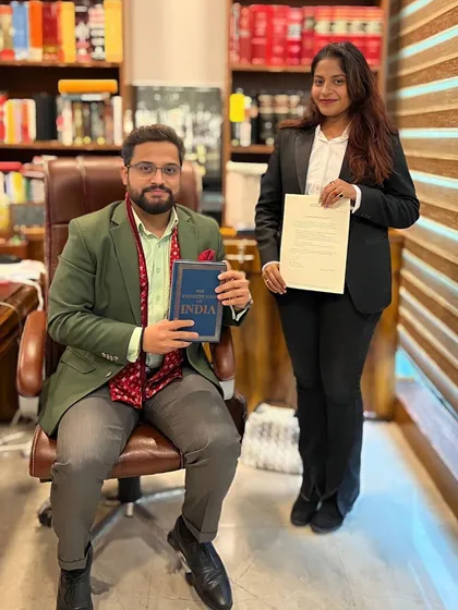 Recognizing the hard work of another one of our January interns. Our program aims to instill a strong work ethic and a deep understanding of the law in each participant.
