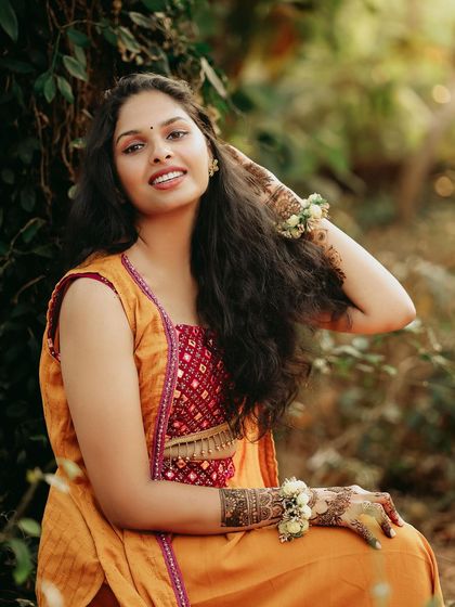 Orange Wedding Cinemas - Wedding Photography & Cinematography Vibrant Celebrations: Haldi & Mehendi photo 40