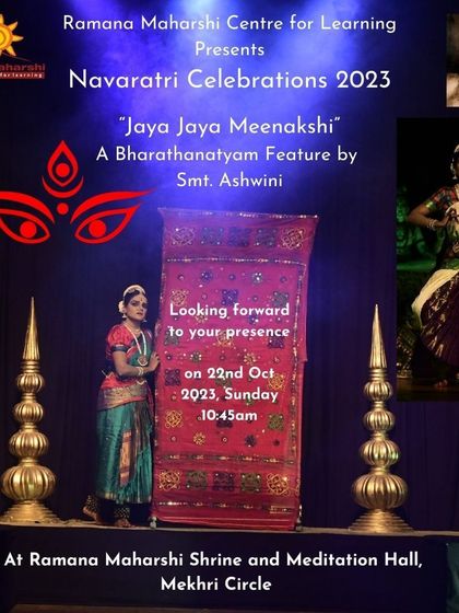 Ramana Maharshi Centre for Learning - Spiritual & Cultural Events Major Annual Festivals photo 21