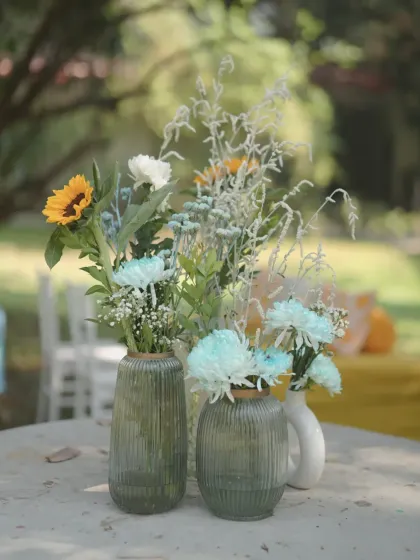 Vibrant Haldi & Mehendi Functions photo 35