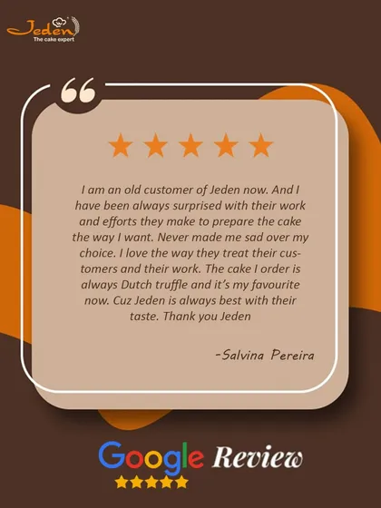 Thank you, Salvina, for being such a loyal customer. We're so happy to know that our Dutch truffle is your favorite and that we consistently meet your expectations.