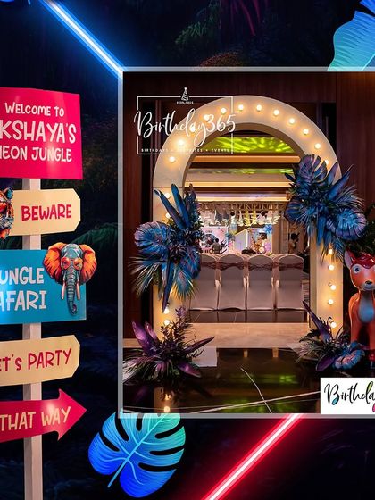 Birthday 365 - Themed Kids' Birthday Party Planning Wild Animal & Jungle Safaris photo 13