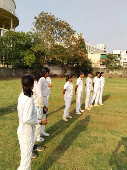 The girls' selection trials at our Chinchwad center. This is where we identify and nurture the next generation of women cricketers.