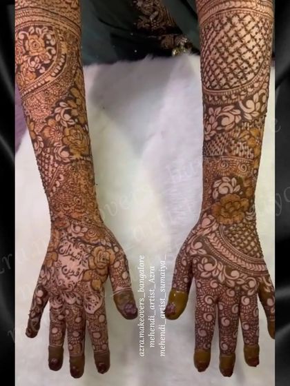 Azra Mehendi - Mehendi Artistry Full Bridal Mehendi photo 72