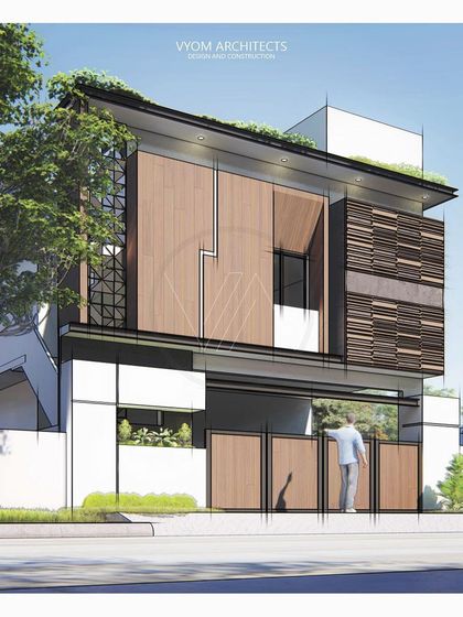 Slate Studio - Building Renovation & Remodeling Modern Facade Designs photo 7