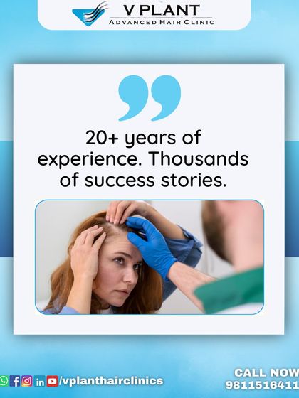 With over 20 years of experience, we have helped thousands of clients achieve their hair restoration goals. This image of a detailed scalp analysis represents the first step in our process: understanding your unique situation to create a successful treatment plan. Our history is built on thousands of success stories.