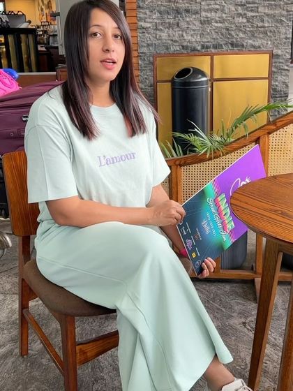 A shot of our founder with one of our students at the Indie Street Girls Jam in Delhi. We travel across the country to support and build platforms for the street dance community, especially for female dancers.