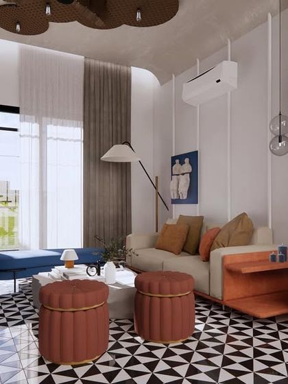 Drishtikone Design - Interior Design & Turnkey Execution Living & Dining: The Heart of the Home photo 27