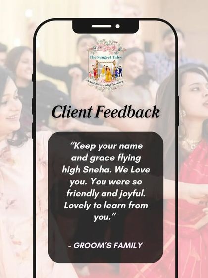 The Sangeet Tales - Wedding Dance Choreography Words from Our Wonderful Families photo 33