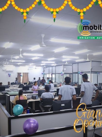 The new, state-of-the-art R&D office space, with a seating capacity for 70 engineers.