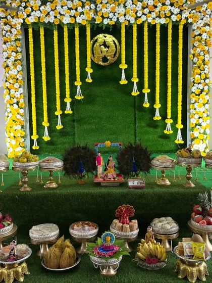 Memory Makers - Wedding & Corporate Event Decor Traditional Ceremonies: Haldi, Mehendi & Seemantha photo 6