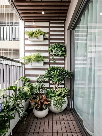 Interiors - Balcony Design & Landscaping Lush Green Havens photo 3