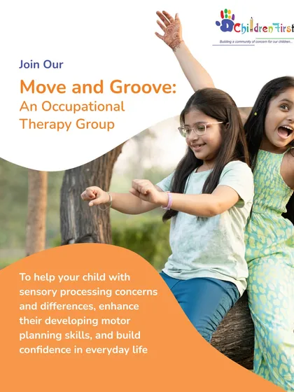 Join our "Move and Groove" Occupational Therapy Group! This program is designed to help children with sensory processing concerns and enhance their motor planning skills, building confidence for everyday life through joyful movement.