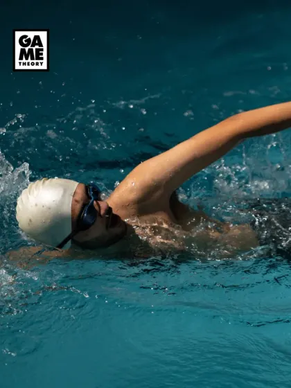 Feel the power and rhythm of swimming in our clean, well-maintained pools. This swimmer is captured mid-stroke, showcasing the ideal environment we provide for both serious training and refreshing laps.