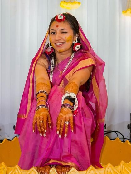 Vibrant Haldi & Mehndi Fun photo 11