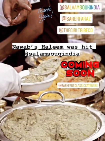 Our Nawab's Haleem was a massive hit at Salaam Souk. This slow-cooked delicacy, rich in texture and flavor, is a testament to our commitment to traditional recipes.