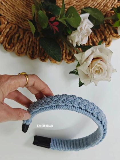 Deepika - Macrame Craft Workshops DIY Hair Accessories photo 3