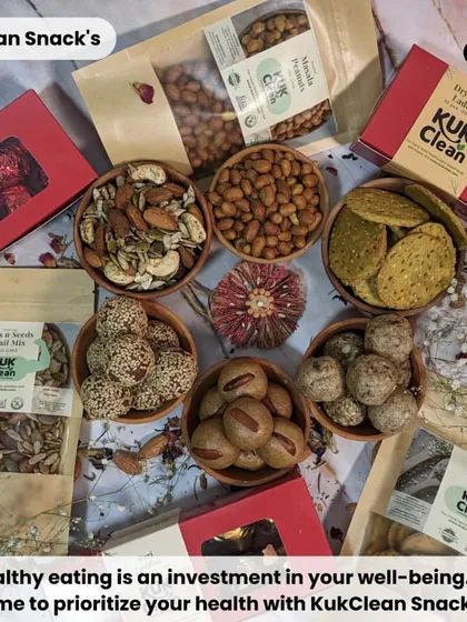 I believe in eating clean so much that I started my own line of snacks, KukClean. These are the same healthy, plant-based, and traditional snacks that I give to my own daughter, made with absolutely no preservatives.