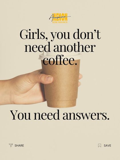 Girls, you don't need another coffee to get through the day. You need answers. Constant fatigue is often a sign of an underlying hormonal issue that needs to be addressed.