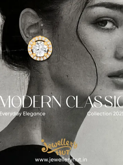 Where timeless meets trend. Our Modern Classic Halo Stud is the epitome of everyday elegance, crafted from 925 sterling silver to elevate your look from morning to night.