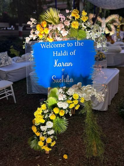 Vibrant Haldi & Mehendi Functions photo 81