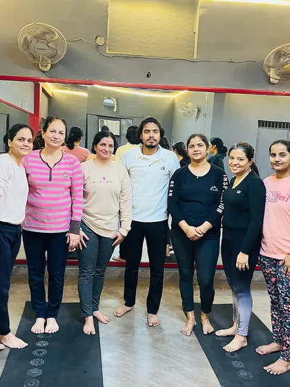 A happy group photo after a rewarding class. The smiles and sense of community are what make our studio special.