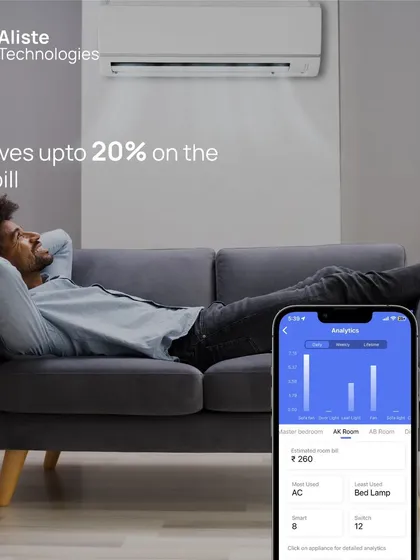 This is the result we aim for: complete comfort for you and your clients, with significant savings on your AC bill. Our mobile app provides detailed analytics, showing you exactly how much energy you are saving in real time.