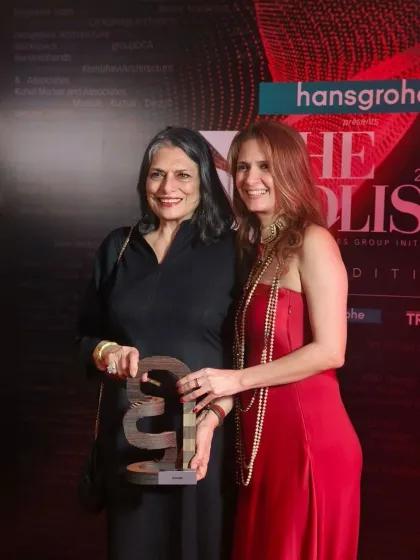 My mother, Sunita, and I at the Fourth Edition of the D/List 2025 awards, presented by Hansgrohe. It is always a pleasure to celebrate with our fraternity of architects and designers.
