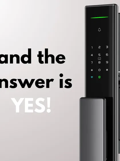 The answer is a definitive yes. Our smart locks are engineered with advanced security features to protect your home, combining robust physical construction with cutting-edge digital encryption for superior protection.
