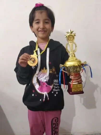 We start building champions from a young age. This is our U-6 winner, Krisha, from a Good Slice Tennis Academy tournament. Her smile and trophy show that competitive tennis can be fun and rewarding right from the start.