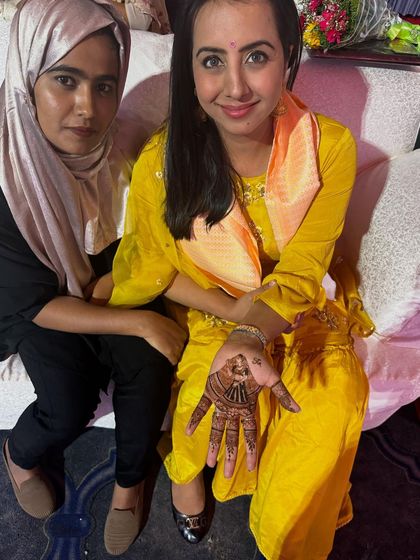 Shaik Tabassum - Special Occasion Mehendi My Clients & The Final Look photo 9