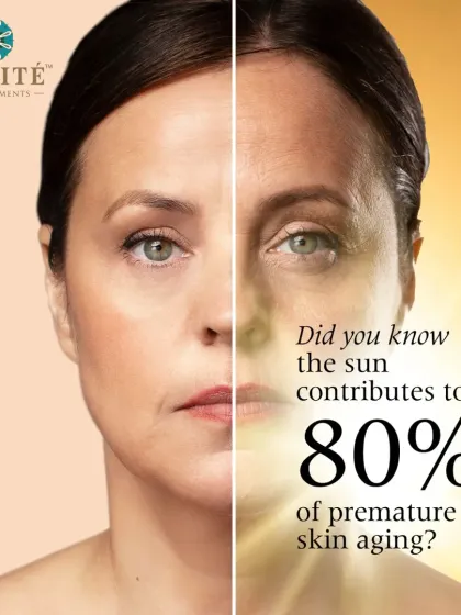 Did you know that the sun contributes to 80% of premature skin aging? Daily use of a broad-spectrum sunscreen is the single most effective step you can take to prevent fine lines, wrinkles, and loss of elasticity.