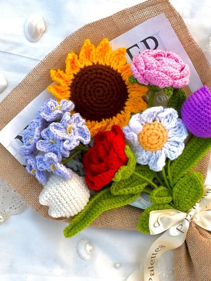 Another angle of the beautiful 'Ensemble' bouquet, showcasing the rich colors and variety of flowers that make it so special.