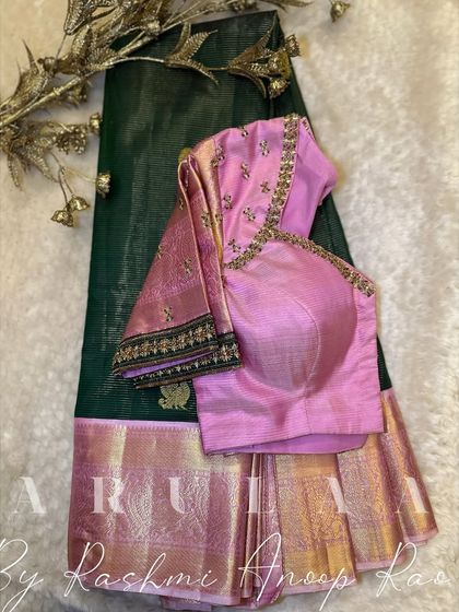 Arulaa by Rashmi Anoop Rao - Custom Bridal & Occasion Wear for Women Bridal Blouse Masterpieces photo 59