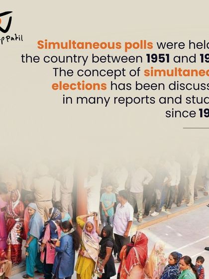 A historical perspective on simultaneous elections in India, which were held between 1951 and 1967. Understanding the past is key to evaluating the merits of reintroducing this system for modern Bharat.