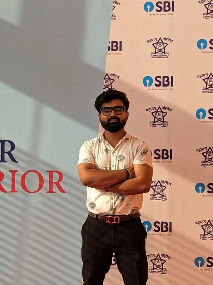 At an event for the Cyber Crime Investigation Department (CCID) and SBI. Always ready to perform.