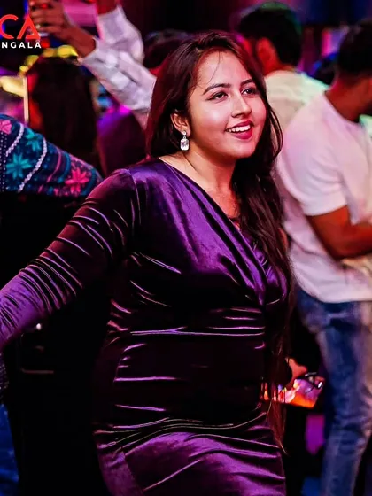 Dancing the night away at Toca Koramangala. It's all about letting go and enjoying the music.