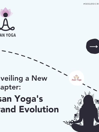 Unveiling a new chapter for Asan Yoga. This graphic introduces our brand evolution, symbolizing our continuous growth and renewal.