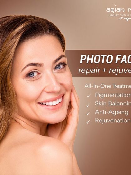 My Photo Facial is an all-in-one treatment designed to repair and rejuvenate. It effectively addresses pigmentation, balances the skin, provides anti-aging benefits, and leaves you with a refreshed, youthful glow.