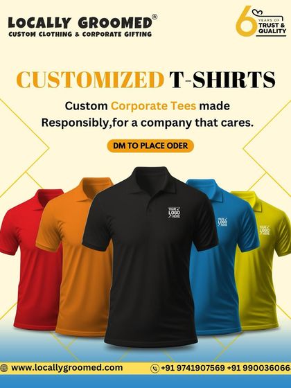 Locally Groomed - Custom Branded Apparel Custom Apparel: T-Shirts, Polos & Hoodies photo 6