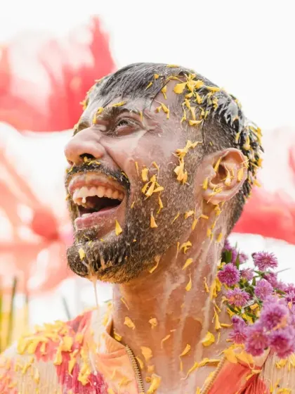 WhatKnot - Wedding Photography & Videography The Haldi Edit: Colours, Chaos & Laughter photo 25