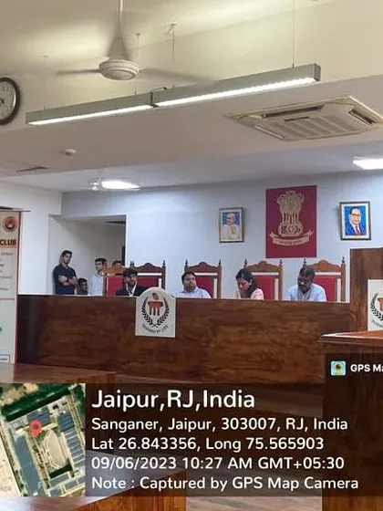 Delivering my address at Manipal University, Jaipur, on the need to replace colonial-era laws like the IPC and CrPC.