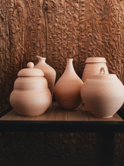 Beautiful, classic forms created by Saumya, one of our intermediate students. It's a joy to watch our students develop their own style and skills.