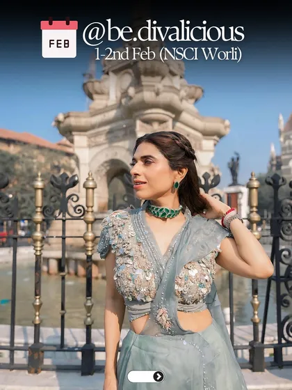 Kicking off the exhibition season is Divalicious at NSCI Worli. I highly recommend visiting to see the latest trends in bridal and festive fashion.