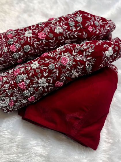 The Glamhouse - Custom Bridal & Occasion Wear Intricate Bridal Blouses photo 14