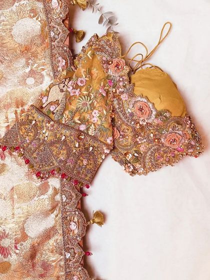 Blouse House by Mahitha Prasad - Custom Blouse Design & Embroidery A Closer Look: The Art of Embroidery photo 42